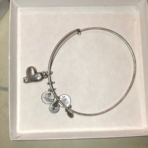 Alex and Ani heart bracelet